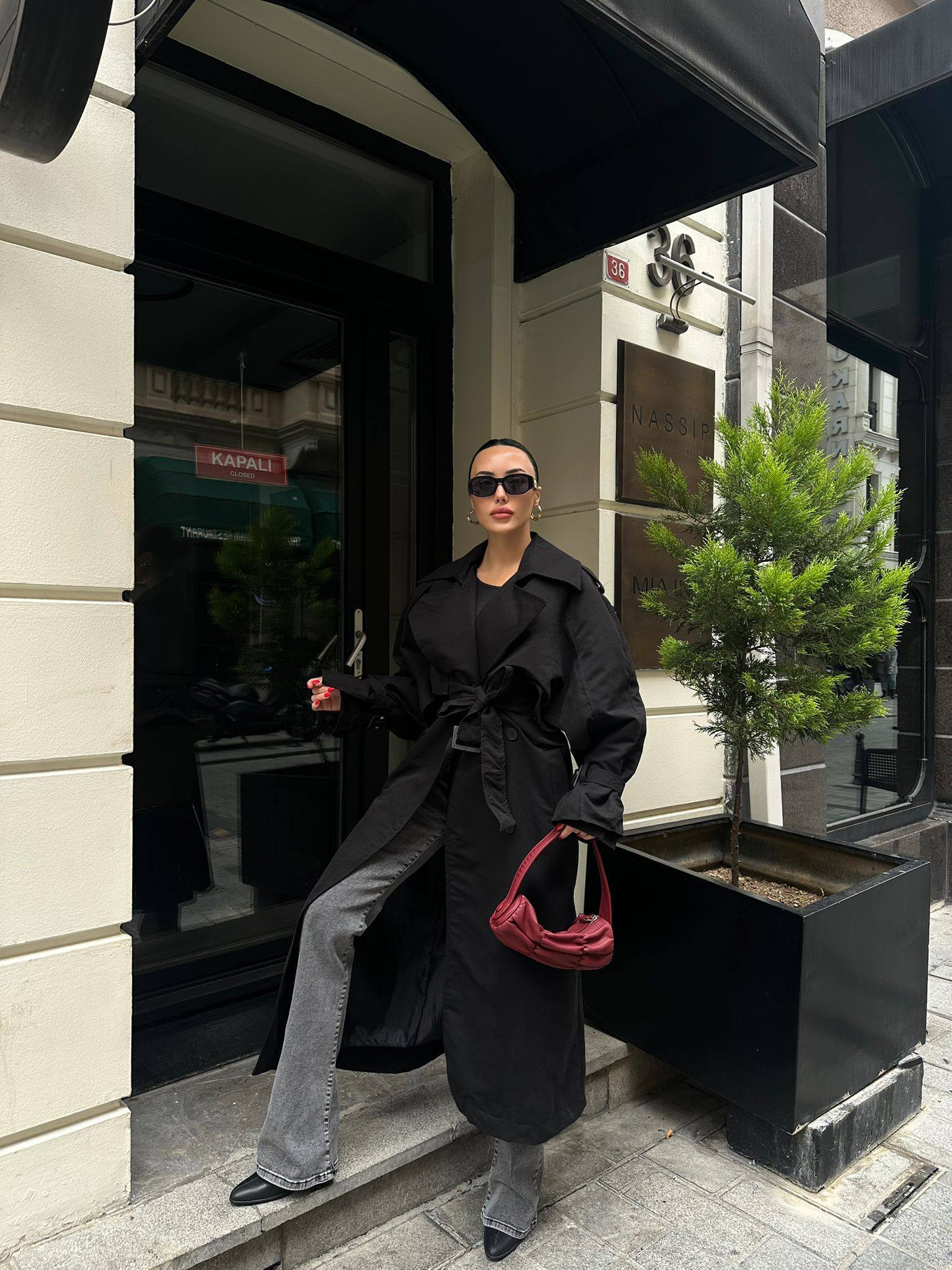 Trench-Coat Premium à Double Boutonnage