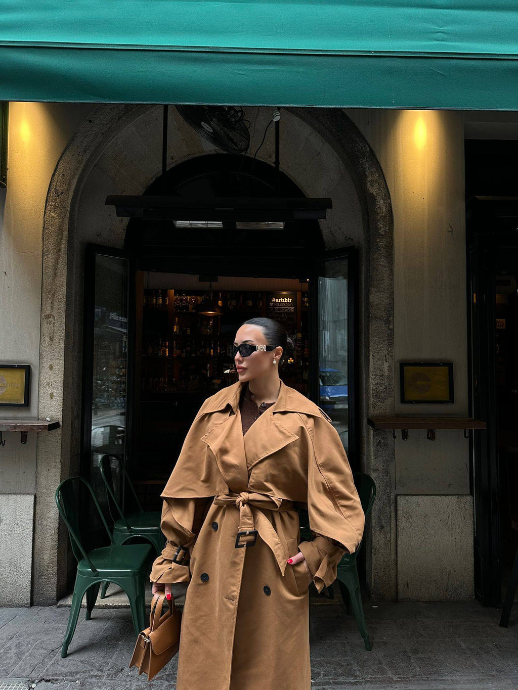 Trench-Coat Premium à Double Boutonnage