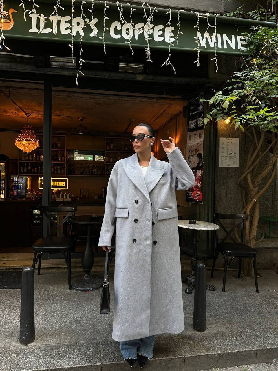 Manteau Long Double Boutonnage Premium