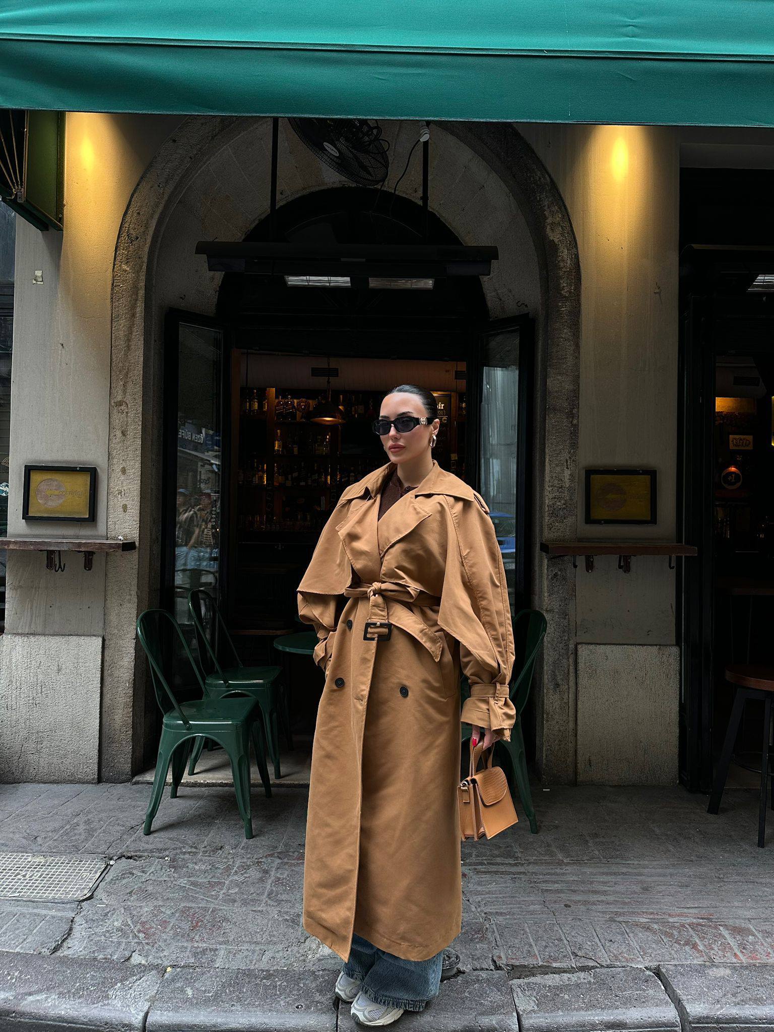 Trench-Coat Premium à Double Boutonnage