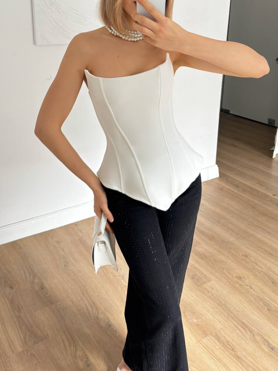 Top Bustier Corset - Sans Bretelles Élégant
