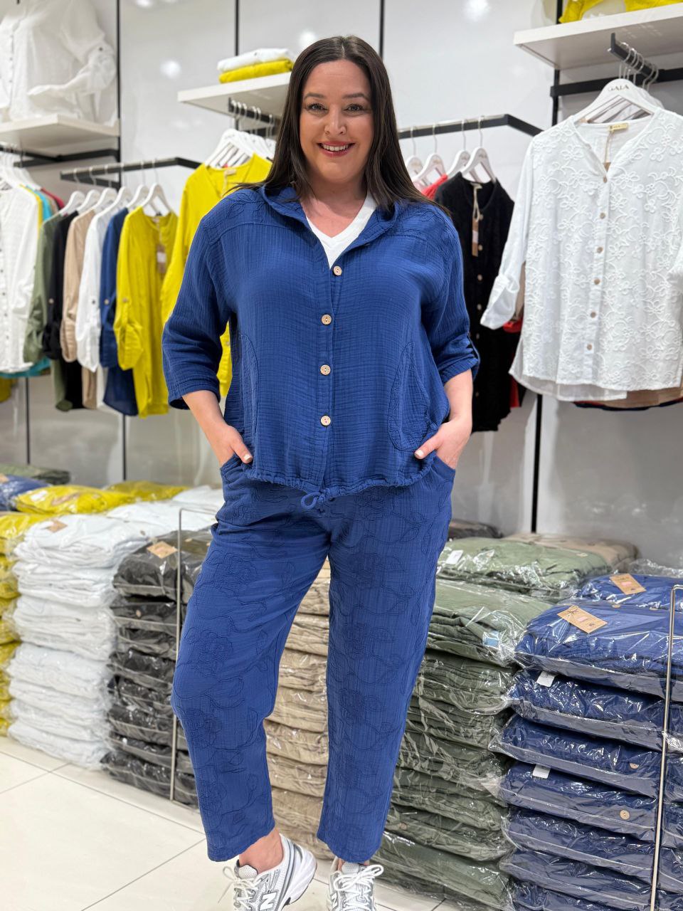 Gala Ensemble 2 Pièces 100% Coton Veste Capuche Zippée + Pantalon Poches Confort